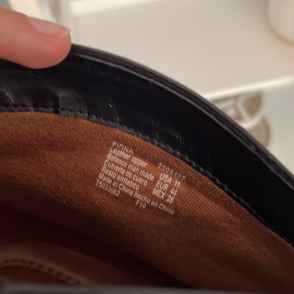 Earth Spirit Leather Heeled Boots Brown Only 11 - Picture 14 of 16